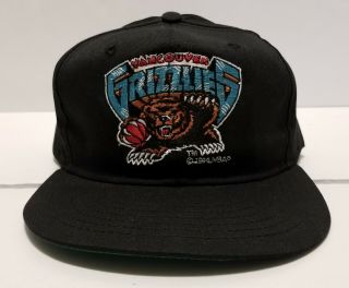 Nos Vintage 1994 Vancouver Grizzlies Nba Sports Specialties Snapback Hat Cap