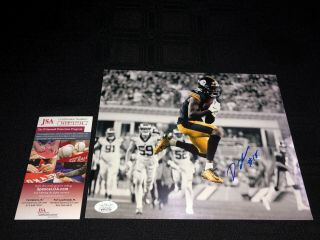 Diontae Johnson Pittsburgh Steelers Signed 8x10 Photo Jsa Wpp717734