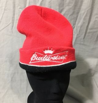 Dale Earnhardt Jr Nascar 8 Budweiser Beanie Knit Hat