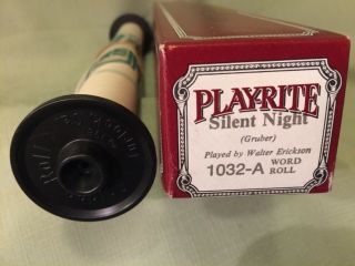 88 Note (bn) Vintage 1032 - A “silent Night ”word Roll (play - Rite) Cond.