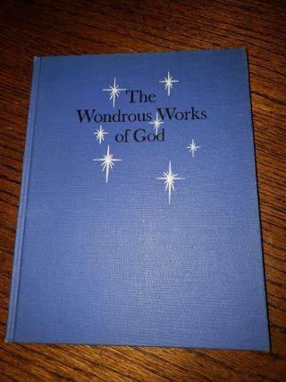 1956 1st Edition The Wondrous Of God Seabury Press Children 