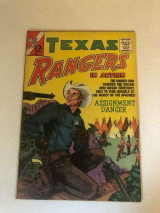 Vintage May 1963 Charlton Comics Texas Rangers In Action Comic Issue No.  39