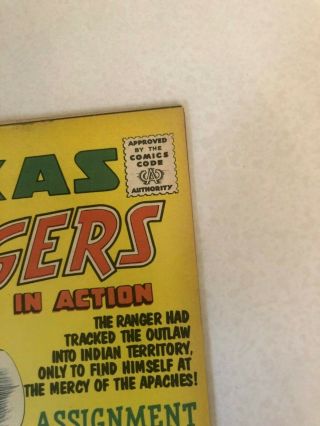 Vintage May 1963 Charlton Comics Texas Rangers in Action Comic Issue No.  39 3