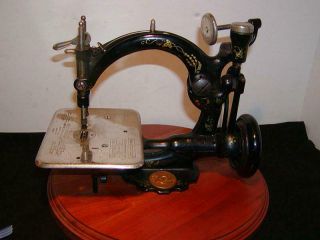 Antique Sewing Machine Willcox & Gibbs,  London,  Paris,  York,  Pat.  1886