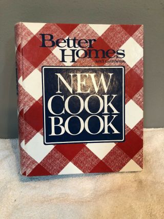Vintage Better Homes & Gardens Cookbook 1989 5 Ring Hc 10 Ed,  3rd Prin