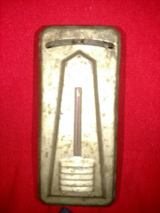Vintage Mercoid Sensatherm Air Temperature Thermostat Brass Casing Steampunk