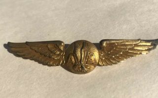 American Airways (airlines) Pilot Wings - 3rd Issue Eagle To The Left
