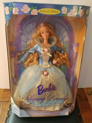 Vintage 1998 Barbie As Sleeping Beauty Collectors Edition Children 