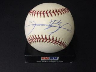 Sammy Sosa Autograph Signed Mlb Baseball Auto Psa/dna Sticker Cubs