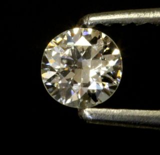 GIA certified.  24ct I1 H loose brilliant round diamond estate vintage antique 2