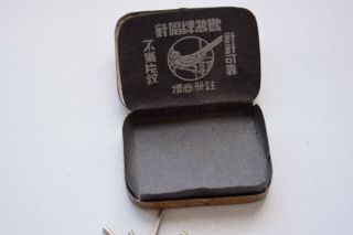 Parrot vintage ? gramophone phonograph needles tin box Japan Hong Kong ? 2