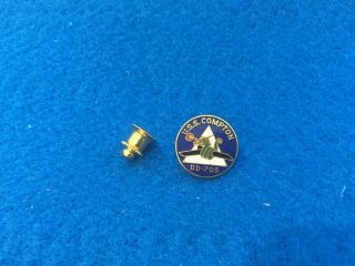 1960s Vintage United States Navy Uss Compton Dd - 705 Pin