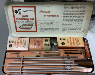 Vintage Sears & Roebuck Gun Cleaning Kit 12 - 16 Gauge No.  6 20221 (ted Williams)