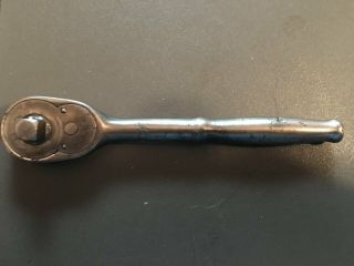 Snap On Tools Gm - 70 - M Vintage 1/4 Drive Ratchet Stubby Small Industrial Finish