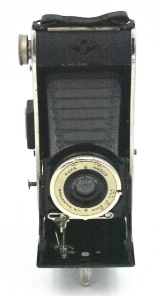 Vintage Agfa Ansco Readyset Special Vertical Folding Camera,