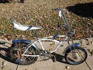 1970 Schwinn Stingray Krate Cotton Picker 5 Speed Banana Seat Muscle Bike