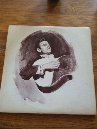 The Heart Of Johnny Cash Vintage Vinyl Record Set Nm