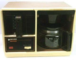 Vtg Black&decker Spacemaker Sdcid Type 3 Coffeemaker Hardware 10 Cup