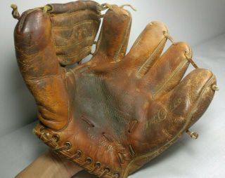 Vintage Rawlings Baseball Mitt Mickey Mantle " The Comet " Mm6 Professional Glove