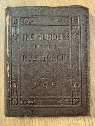 The Murders In The Rue Morgue By Edgar Allan Poe - Little Leather Library