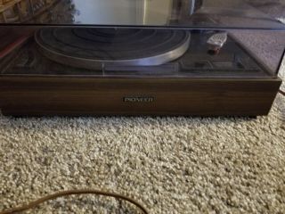 Vintage Pioneer Turntable Pl 12d Cover Only