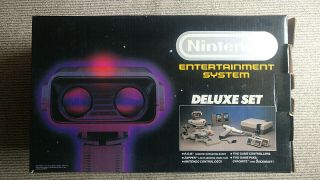 Vintage Nintendo Deluxe Set - Empty Box Only - R.  O.  B.  Robot System Box