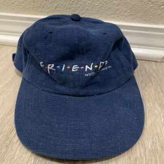 Vintage 1995 Friends Tv Show Strapback Hat Cap Nbc Warner Brothers Central Perk
