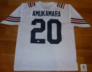 Beckett Prince Amukamara Autographed - Signed Chicago Bears Throwback 20 Jersey