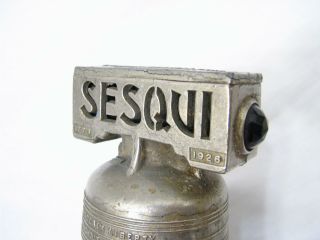 Car Auto Mascot Sesqui Liberty Bell 1926 Hood Ornament Jeweled Pottstown PA Cap 2