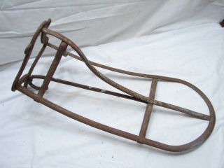 Antique Horse Saddle Bracket Holder Rack Harness Hook Equestrian Farm Barn Tool