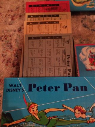 Vintage PETER PAN 1953 Walt Disney Board Game of Adventure 2