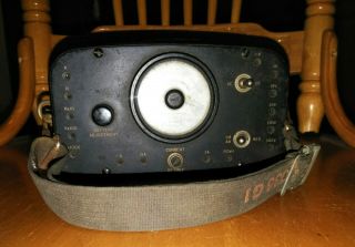 Vintage Antiquewestern Electric D - 166852 Volts Ohms Ampere Milliampreres Tester
