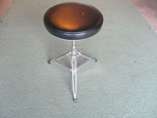 Vintage Pearl Drum Throne,  Made In Japan,  Solid Seat