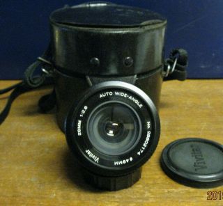Vivitar 28mm F2.  8 Auto Wide - Angle M42 - Vintage Prime Camera Lens.