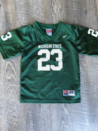 Michigan State University Nike Kids Football Jersey Size 4t