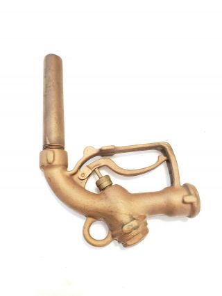 Vintage Brass Gas Pump Nozzle – Buckeye 1fig982 No.  782 Sinclair