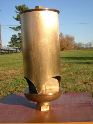 8 " Diameter Crosby 3 Chime Steam Whistle Without Valve / Traction Engine