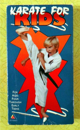 Karate For Kids Vhs Movie Vintage Childrens Martial Arts Video Tape U.  S.  K.  O
