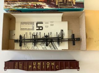 Vintage Athearn Ho Scale Union Pacific 50’ Gondola Nos Kit