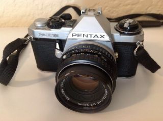 Vintage Pentax Me 35mm Camera From Estate