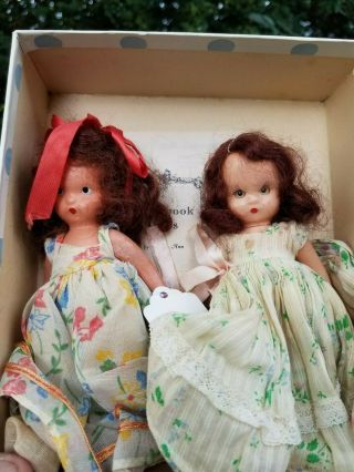 Lovely Vintage Bisque Nancy Ann Storybook Dolls (l - 90)