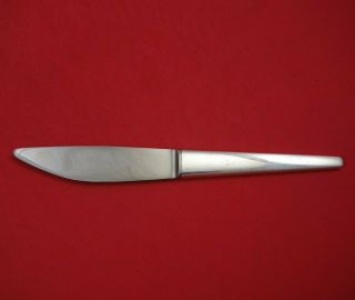 Caravel By Georg Jensen Sterling Silver Dinner Knife Serrated 8 3/4 " Flatware