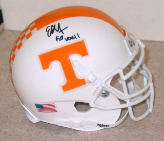Eric Gray Signed/autographed Tennessee Volunteers Vols Ut Mini Helmet W/coa