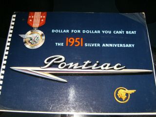 1951 Pontiac Dealer Album Covering All Models