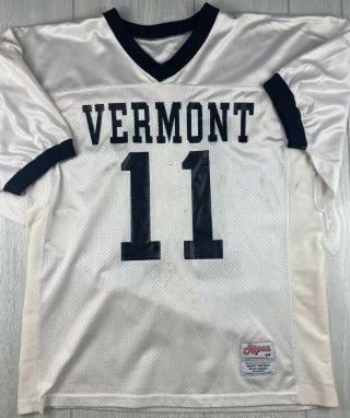 Vtg Vermont Football Jersey Made In Usa Ripon 1980s Throwback 44 Large Read