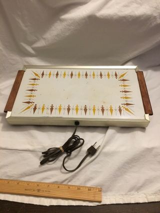 Vintage Cornwall Hot Electric Warming Tray About 17 " X 9 " Scandia