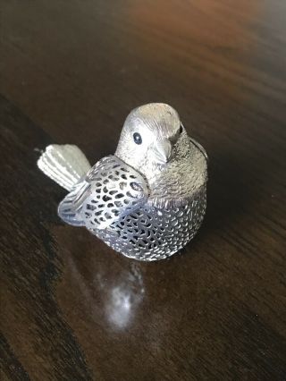 Christofle France Bird Figurine Lumiere D 