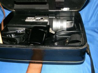 Vintage Canon 8 Auto Zoom 518 Movie Camera W/ Case