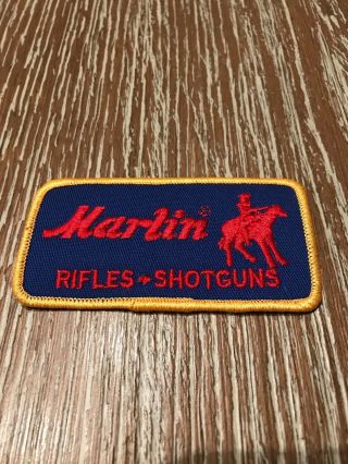Marlin Rifle Shotgun Patch Range Shooting Vest Gun Cap Hat Jacket Coat Collector