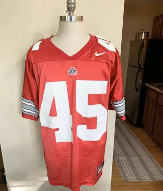Vintage Ohio State Buckeyes Nike 45 Archie Griffin Football Jersey L